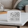 Magnetic Temperature Hygrometer Display Screen Table Clock Mini Bedside Desk Clock  Living Room