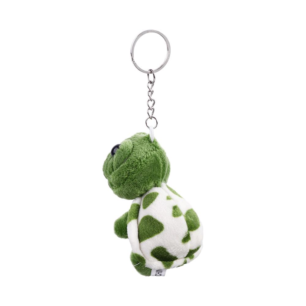 Car Keychain Mini 7cm/10cm Turtle Doll Keychain Plush Key Ring Auto Animal Keychain Turtle Pendant