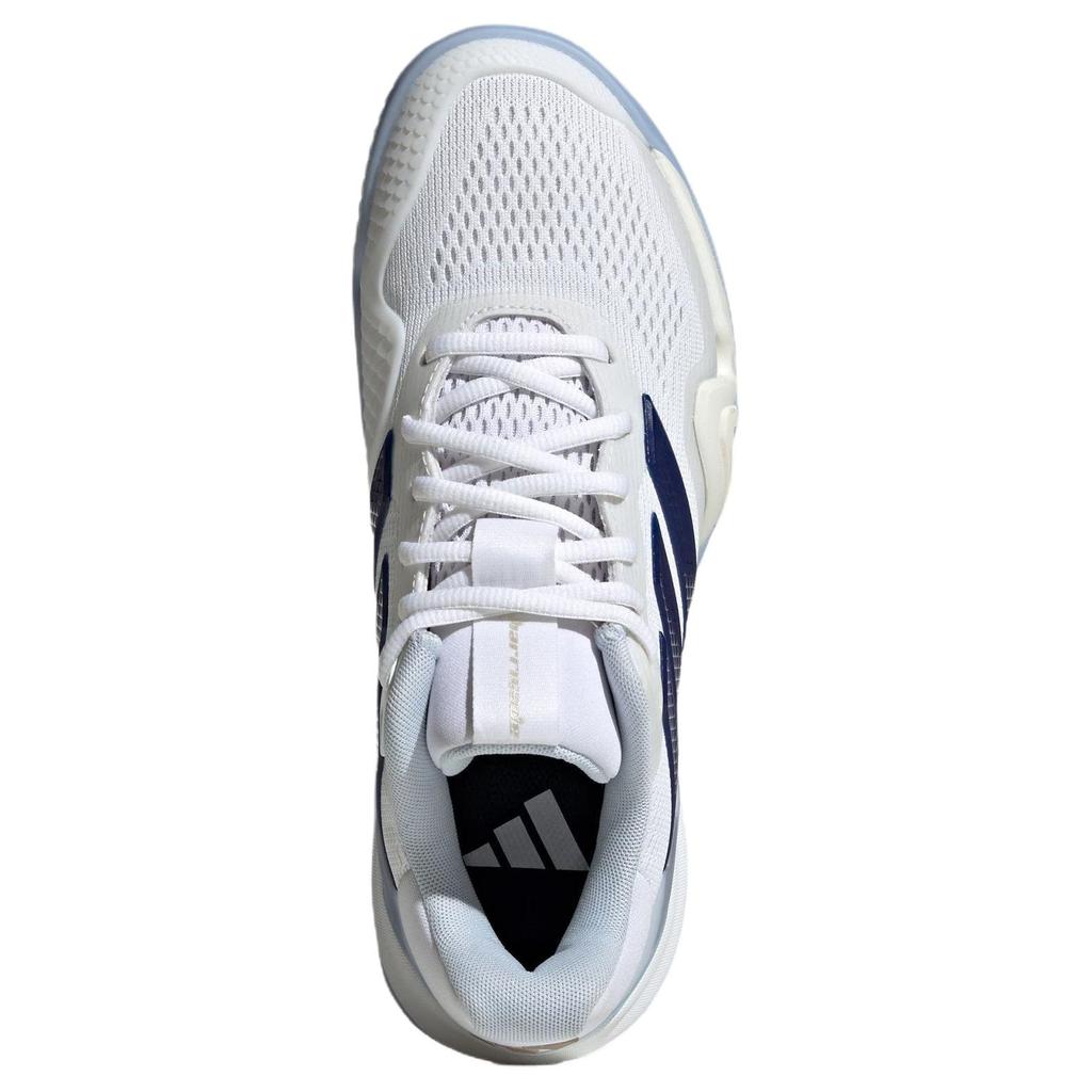 adidas Кроссовки для тенниса BARRICADE 14 Низкие Женские Бело-Синие JS4112