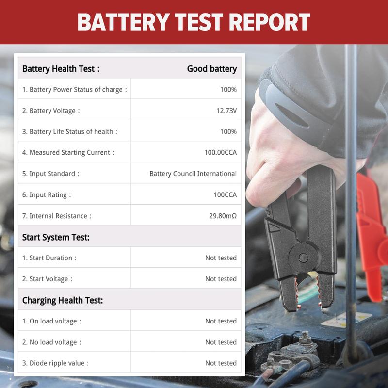 LAUNCH BST360 12V Car Battery Tester Automotive Cranking Charging Scanner Tools for CRP919E BT/PRO ELITE/PRO V5.0/PRO3S+ V5.0...