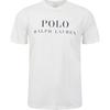 Polo Letter Logo Printed Casual CWEENNECK Short Sleeve T Shirt Men Tops White 714830278-006