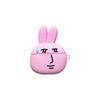 Для чехла Airpods 4 2024, Милый 3D Япония Розовый Кролик Силиконовый Чехол для Наушников для Чехла Airpod 4/Чехол для Airpods для Девочек Женщин
