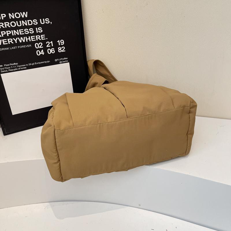 Сумка Легкая Большая Вместительная Сумка Через Плечо Дорожная Сумка Однотонная Сумка-тоут