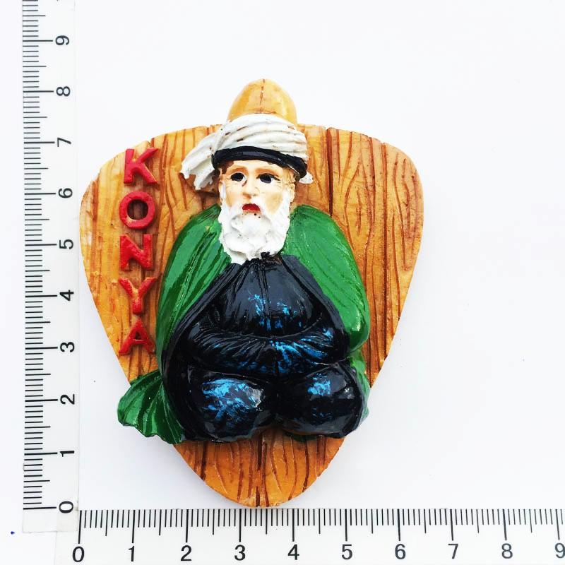 Турция Магнит на холодильник Сувенир Кемер Аланья Анталья Магниты из смолы для холодильника Магнитные наклейки Подарки Украшения для дома