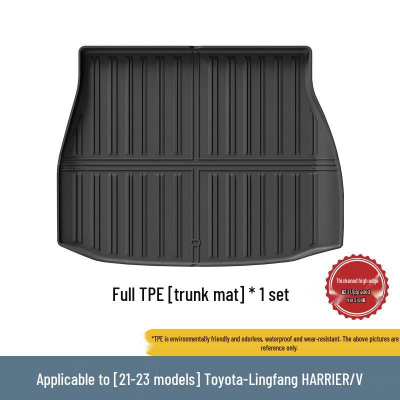 Экологичные коврики для пола из ТПЭ для Toyota RAV4, Venza и Harrier 2021-2023 гг.