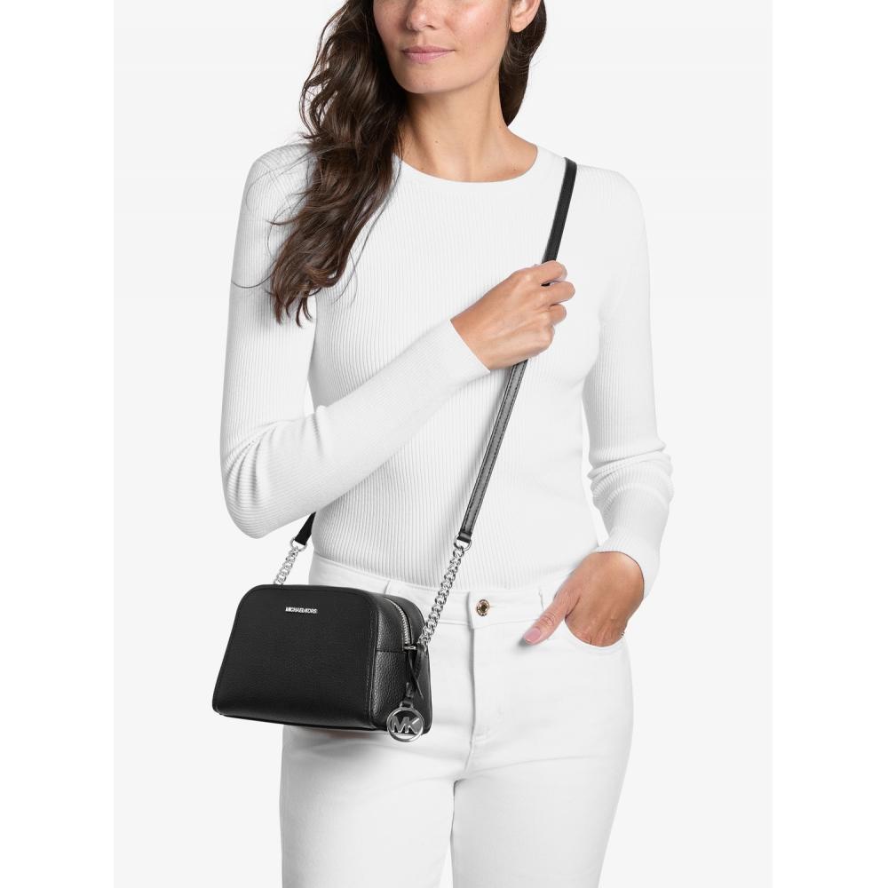 Michael Kors Ashton Camera Crossbody Bag Extra Small Black 35f6s9qc0i1