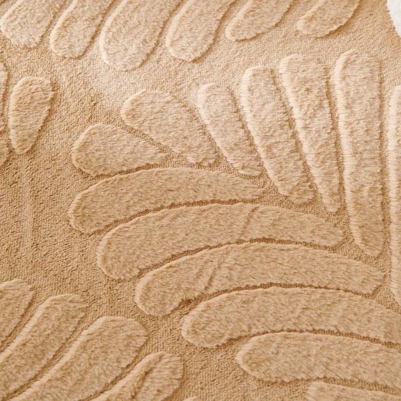 Коврик для дивана с короткими плюшевыми листьями, утолщенный L-образный чехол для дивана для гостиной, нескользящий пылезащитный чехол для дивана, сплошной цветной коврик для дивана