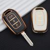 3 кнопки ТПУ пульт дистанционного ключа автомобиля чехол брелок для Renault Kwid Trafic символ для Dacia Sandero Logan Duster 2016 2017 2018 аксессуары