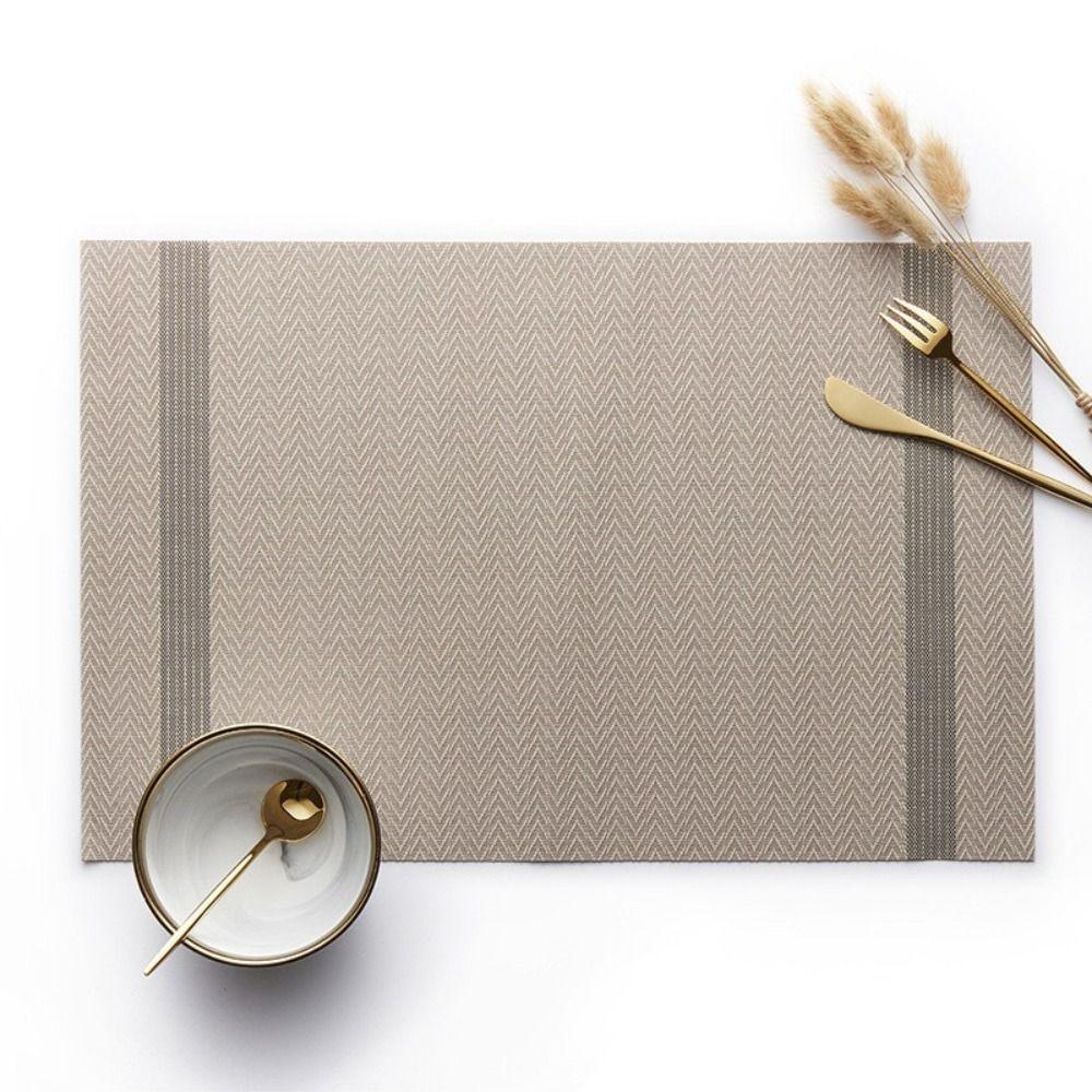 ПВХ Салфетка Водонепроницаемый Настольный Коврик Высококачественный Прямоугольный Коврик для Столовой Посуды