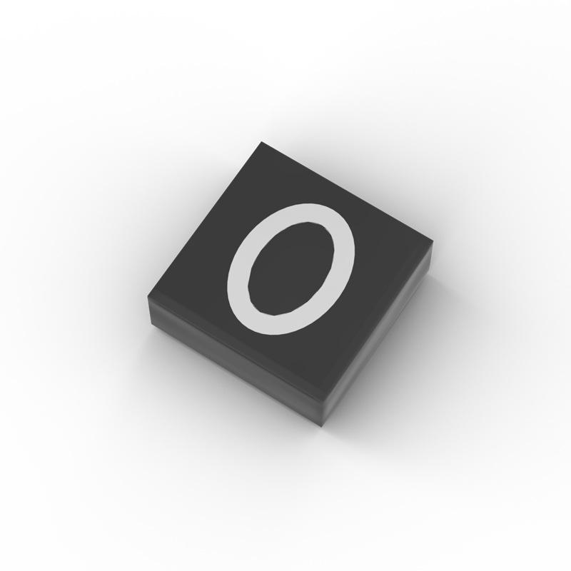 MOC 3070bpb009 Alphabet A-Z Building Blocks Set Lore 3070 Education Printed 26 Letters Bricks Toy For Children Kid Birthday Gift