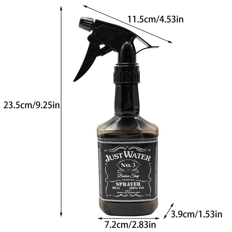 1 шт. 150/350 мл Парикмахерский пульверизатор Салон Парикмахерские инструменты Распылитель воды Ретро Масло для виски Голова лейка