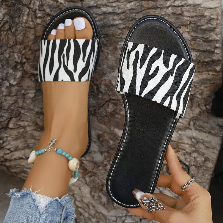 Красочные тапочки для сандалий на плоской подошве с открытым носком женские повседневные шлепанцы женские пляжные тапочки на плоской подошве пляжные тапочки большого размера 43