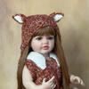 BZDOLL Реалистичный Реборн 55 см 22 дюйма Девочка Новорожденная Кукла с Полным Мягким Виниловым Телом Принцесса Малышка Бебе Подарок на День Рождения