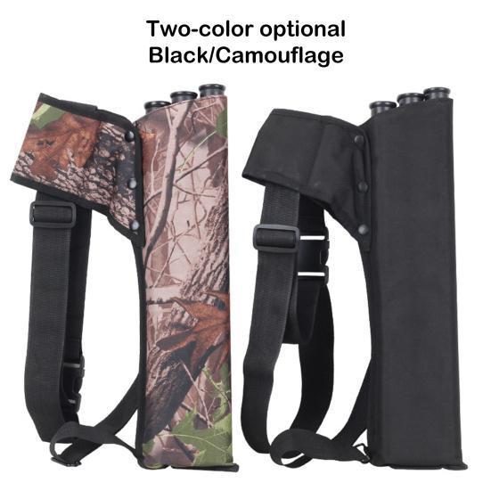 Oxford Cloth Quiver Adjustable Archery Bag Durable Three-tube Design Arrow Holder Sports Accessories