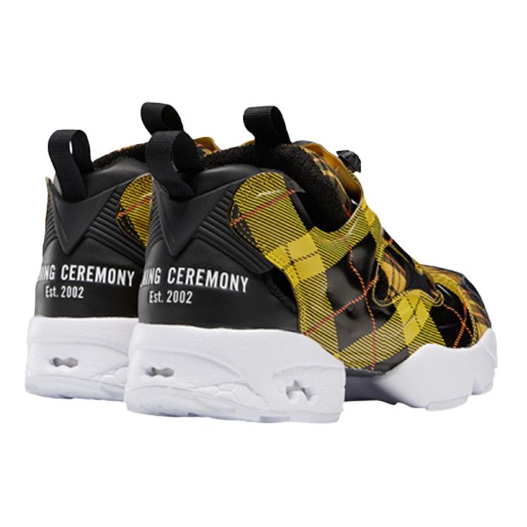 InstaPump Fury Церемония открытия x InstaPump Fury Reebok Og 'Желтая клетка' FW2475