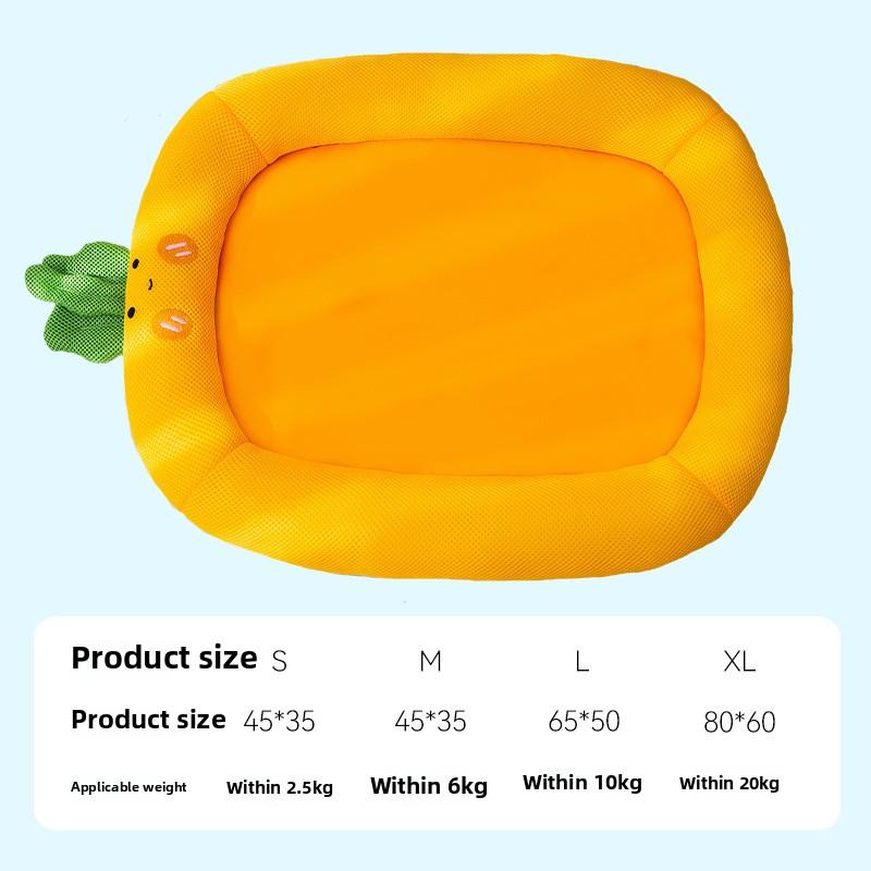 Весна Лето Собачий вольер питомник Маленькие и средние собаки Тедди Лето Охлаждающий коврик для собак Домашнее животное Кошачье гнездо