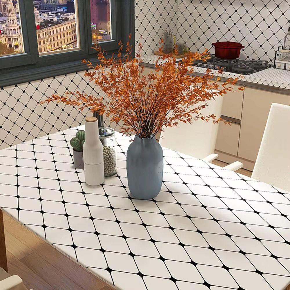 Adhesive Kitchen Resistance Sticker 30*60cm Kitchen Wall Stickers Cooking Bench Range Hood