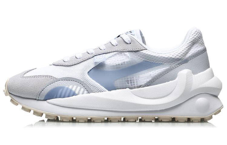 Li Ning Versatile Textile, Synthetic Leather Cushioning Slip Resistant Abrasion Resistant Lightweight Low top AGCR034-2