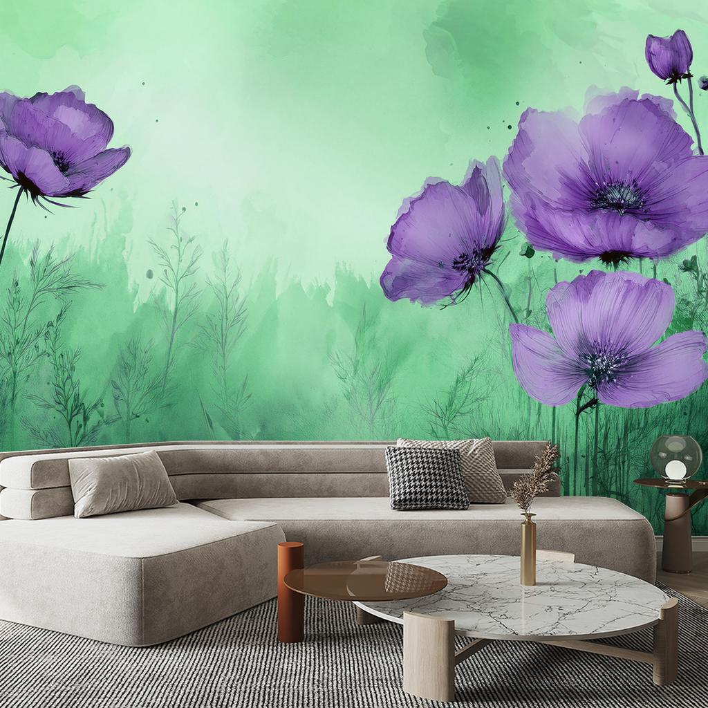 Wallpaper Flowers and plants in a meadow