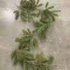 Simulated Green Plants, Christmas Vines, Green White, 1.8-meter Christmas Scene Decoration, Hanging Accessories, Door Decorations, Wreaths, And Vines