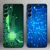 Чехол для Samsung Galaxy A57 A37 A22 A23 A52 A36 A25 A32 A55 A26 A24 A53 A35 A73 A51 Чехол для телефона A72 A71 Ретро Печатная плата