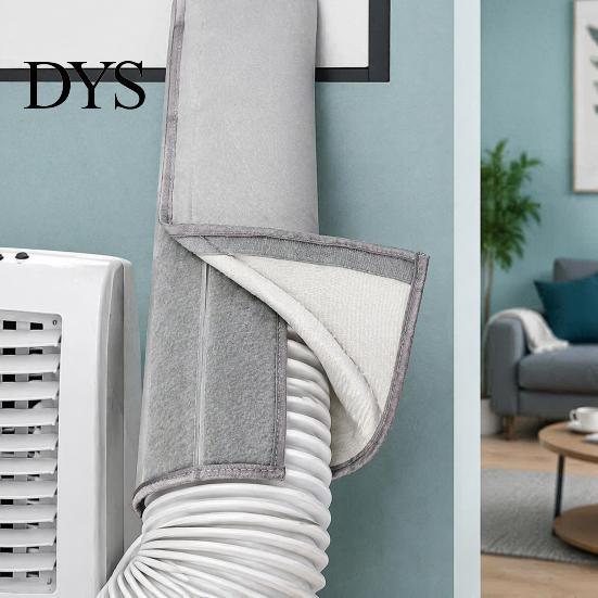 Durable Exhaust Hose Thermal Sleeve Portable Air Conditioner Insulation Sleeve, 59 Inch Universal Duct Wrap for Flexible Heat Shield 5-5.9 Hoses,