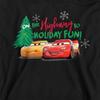 Cars Childrens/Kids Highway To Holiday Fun Lightning McQueen Christmas Hoodie