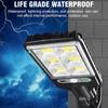 Super Bright 600W New Solar Powered Street Wall Light Motion Sensor Dimmable Lights Waterproof Night Light with 3 Modes IP65 Outdoor Light