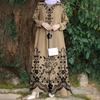 Muslim Women's Robe, Loose, Casual Daily Wear, Suitable for Worship, New Fashion