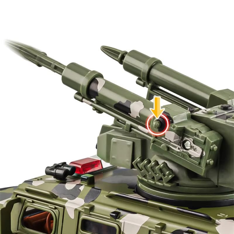 Новый 1:24 сплава Тигр бронированный грузовик модель литой металлический внедорожник модель военный взрывобезопасный автомобиль детская игрушка мальчик подарок
