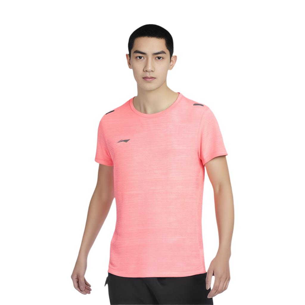 Унисекс Футболка Li Ning Флуоресцентный Коралловый Порошок ATSS600-3