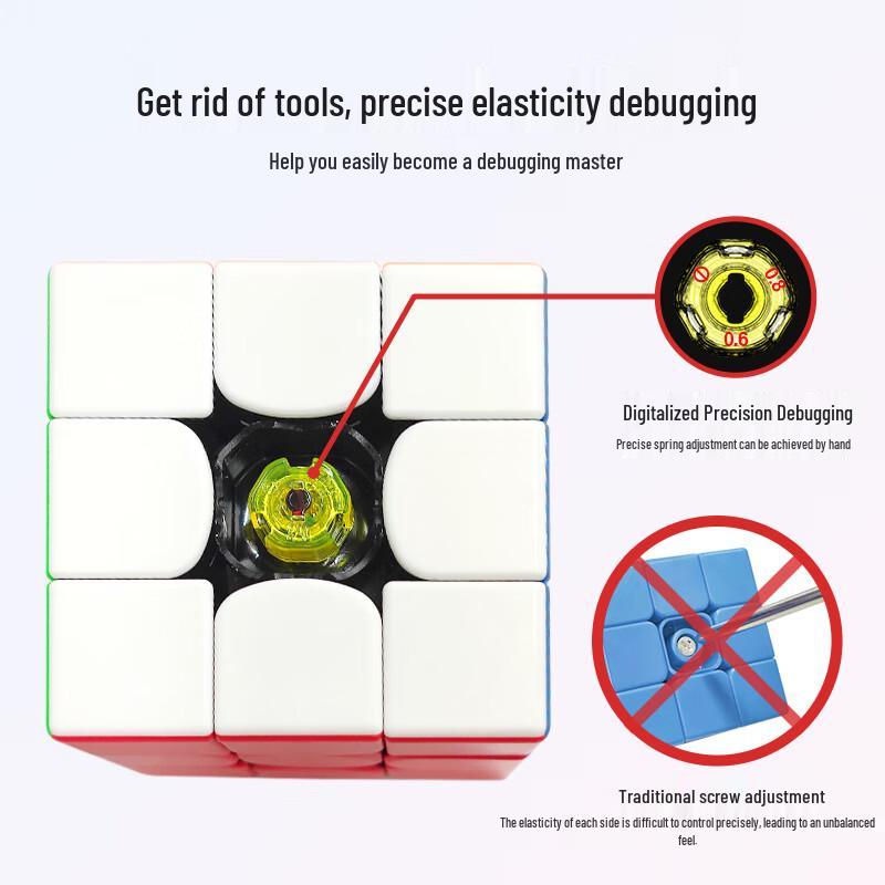 GAN 356 RS 3x3 Speed Cube (Non-Magnetic)