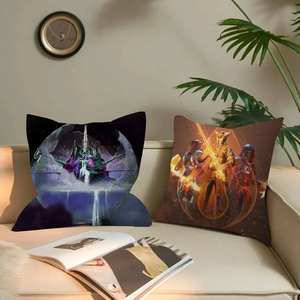 Hot Games Destiny 2 Pillow Gift Home Office Decoration Bedroom Sofa Car Cushion Cover Case 45X45