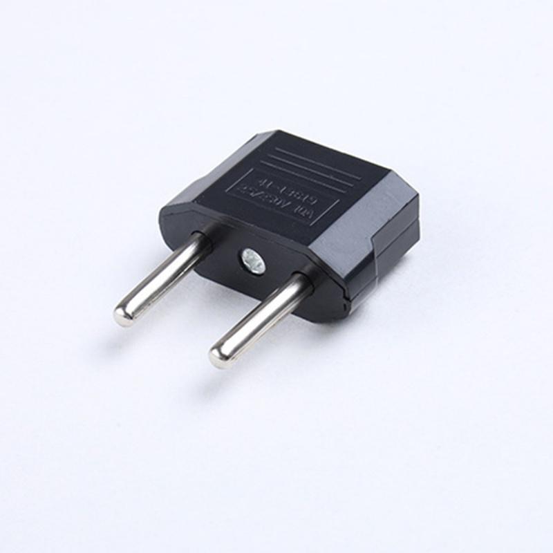 FOOKEN 1 шт. адаптер вилки питания США-ЕС, евро-европейская вилка, конвертер вилки питания, адаптер для путешествий, адаптер США-ЕС, электрическая розетка