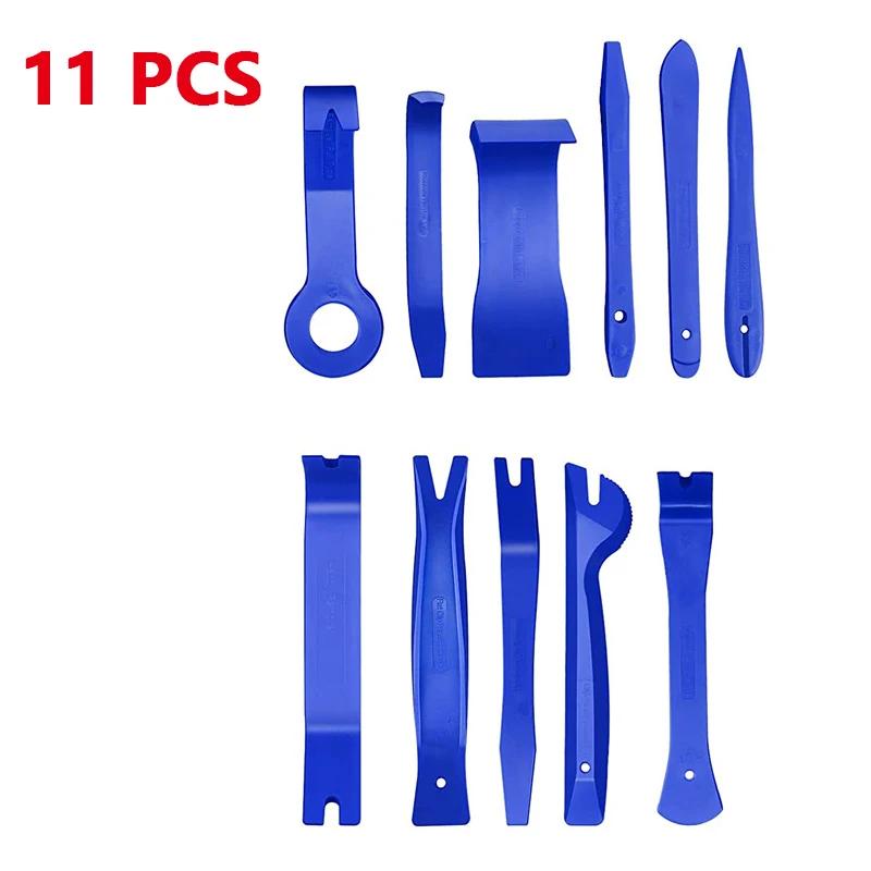 Auto Car Instrument Board Removal Tool Kit Hand Tool Set Crowbar Screwdriver Automobile Sound Disassembly Kit 5/11/41PCS