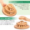 Wooden Cat Spinning Tower with Bells and Safe Material for Cats Educational Toy and Helps Relieve Stress and Perfect for Cats Toy, Balls, - 2-Layer