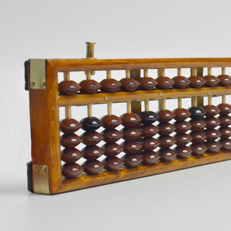 Китайский счеты-калькулятор с кнопкой сброса для учеников, учителей, уроков математики