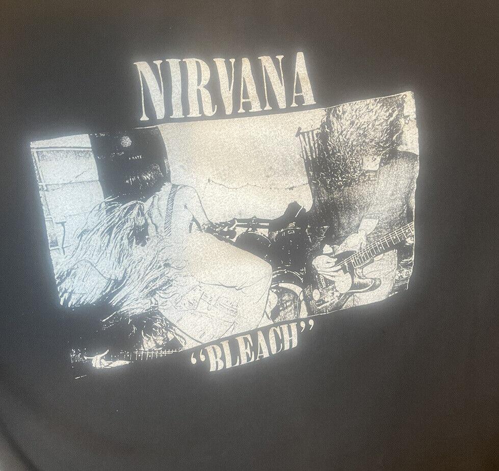 Винтажная футболка Nirvana 90-х Курт Кобейн Sub Pop Размеры S-4XL Унисекс