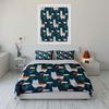 Llama No Prob Pattern Bedding Bedding Duvet Cover Set Duvet Cover Pillowcases (1 * Duvet Cover 2 * Pillowcases, without duvet insert)