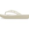 Классические шлепанцы на платформе для см [Crocs] Женские, Бежевые, 21.0