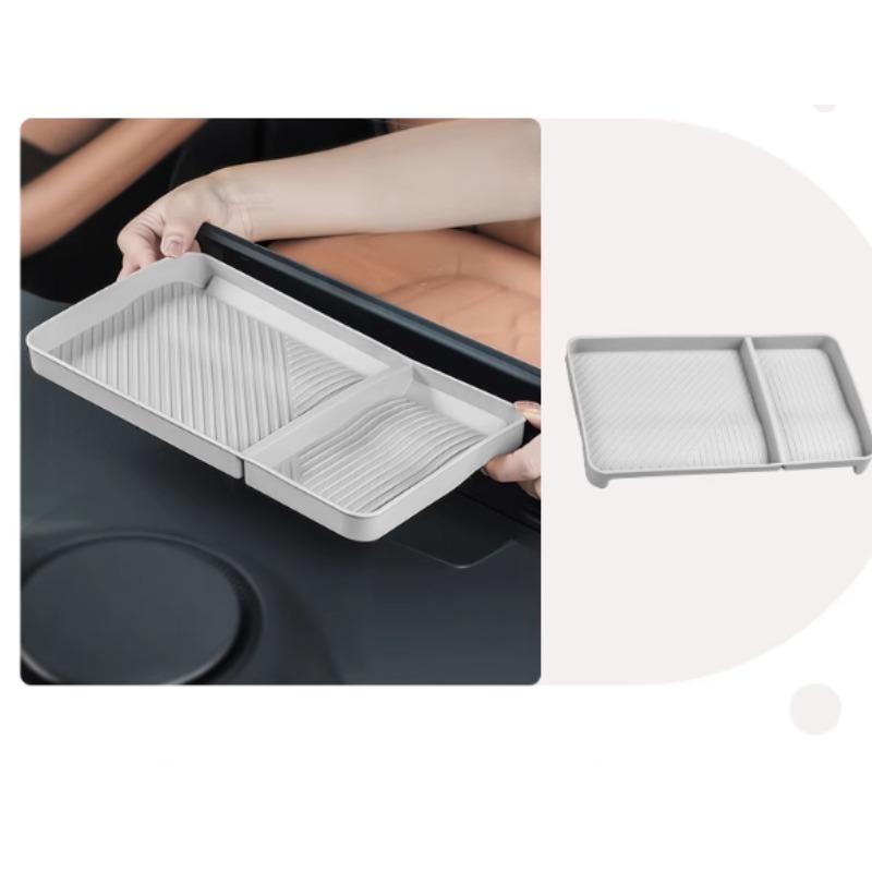 Behind-the-Screen Storage Box for 2025 Geely Galaxy A7 - Central Control Tissue Holder & Modified Car Accessory