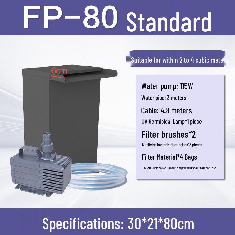 Fish Pond Water Filtration and Circulation System