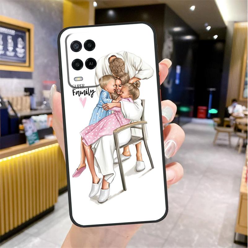 СУПЕР МАМА МАМА МАМА МИЛЫЙ МАЛЫШ Чехол Для Oppo A98 A18 A38 A58 A78 A60 A80 A40 A96 A76 A16 A94 A74 A54 A15 A17 A57 A77 A5 Pro
