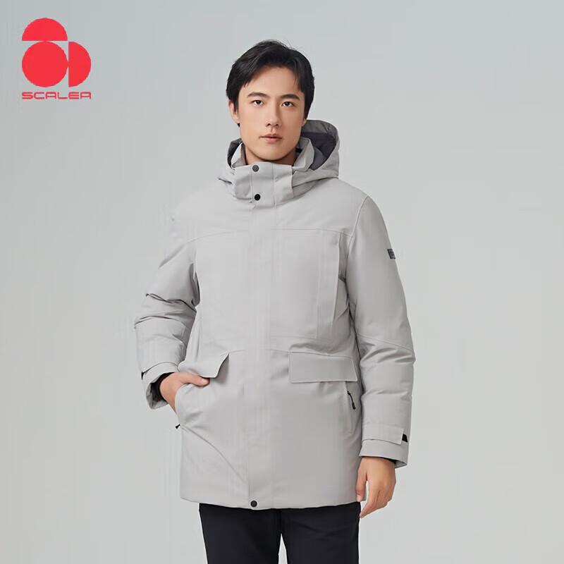 SCALER Men's Outdoor Mid-length Goose Down Parka