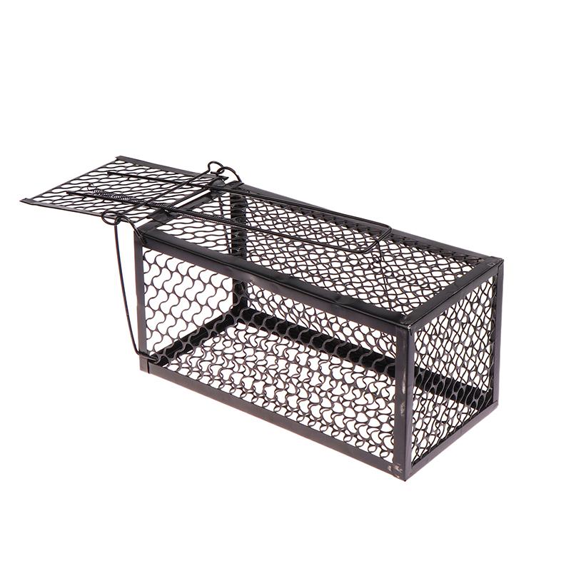 Mice Trap Cage Rodents Trap Mouse Catcher Animal Control Self-Locking Mousetrap Reusable Catch Rat Implement Trap Rat Cage