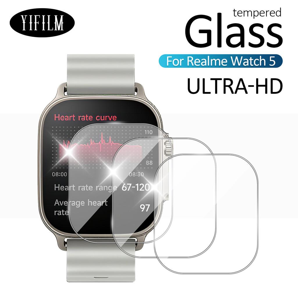 9H Premium Tempered Glass Films for Realme Watch 5 Smartwatch Screen Protector for Realme Watch 5 HD Film Watch Accessories