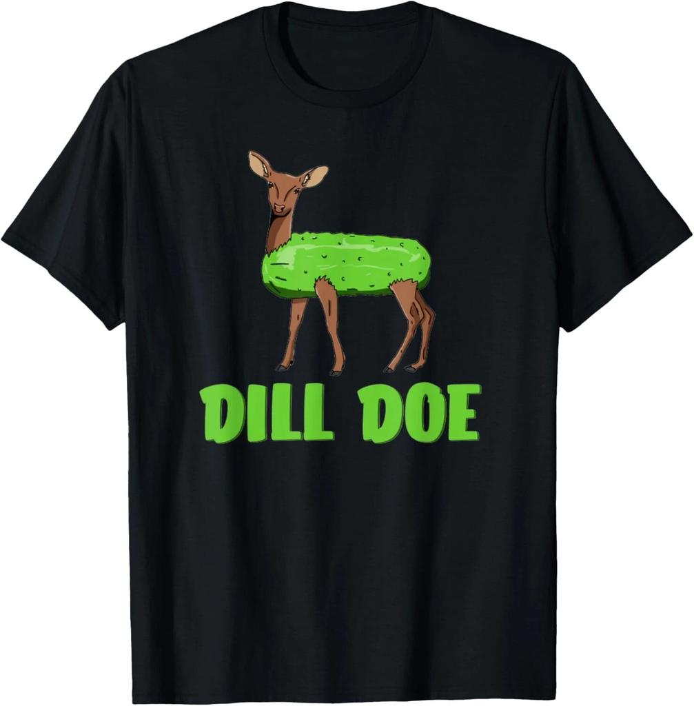 Dill Doe Funny Adult Humor Funny Nature Deer Redneck T- Shirt