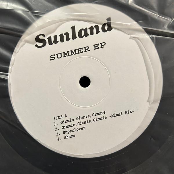 Виниловая пластинка SUNLAND Summer EP NONE NOT ON LABEL Unknown Dance Electronica Б/у