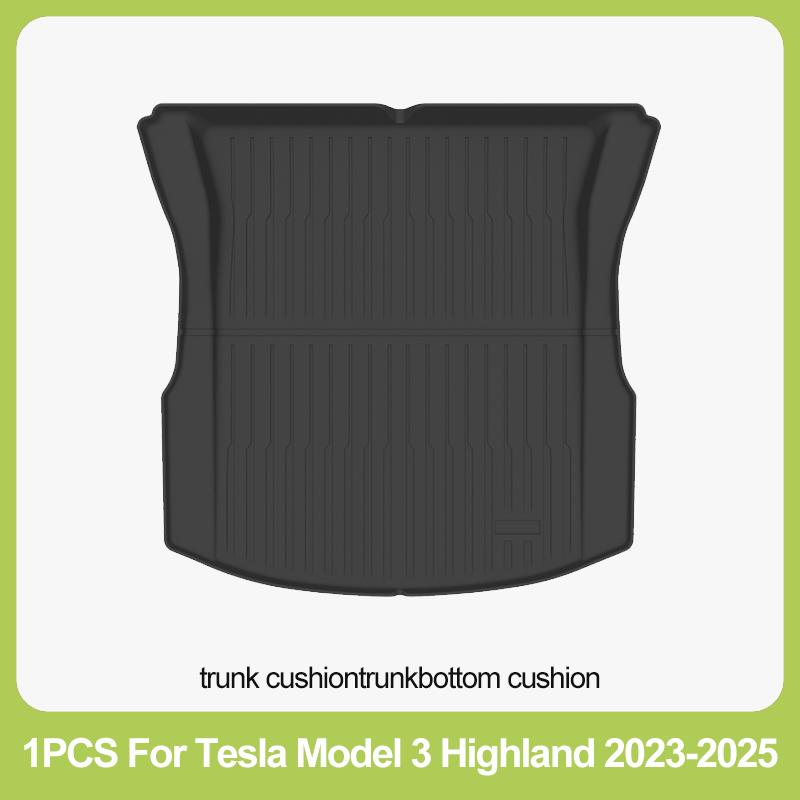 Tapis de sol BYTON compatibles, sur mesure, pour Tesla Model 3 Highland 2023-2026, protection toutes saisons, tapis de voiture