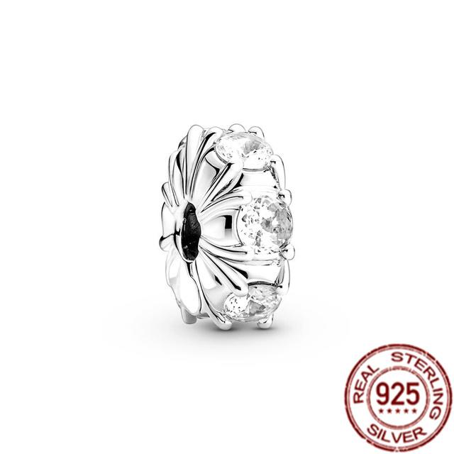 Band Of Hearts & Pav éStarfish Зажим в виде ракушки, подвеска из стерлингового серебра 925 пробы, подходит для оригинального модного браслета, ювелирные изделия своими руками, подарок